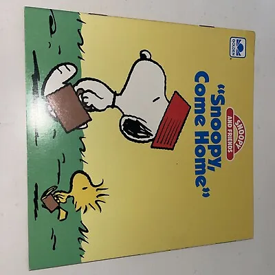 Vintage Snoopy And Friends Snoopy Come Home Story Book 1987 • $3.99