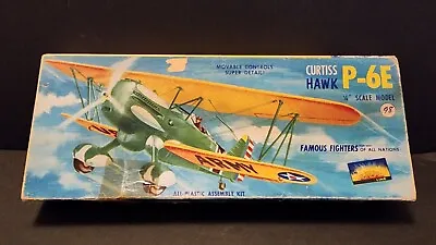 Vintage Aurora Curtiss Hawk P-6e 1/48 Scale Sr • $36
