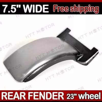  Rear Fender 7.5'' Wide 23  Wheel For Harley Davidson Softail Frames Strutless • $294.05