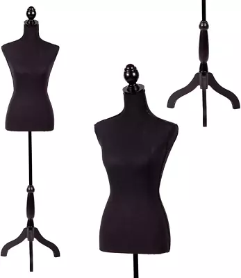 Female Mannequin Torso 60”-67”Height Adjustable Dress Display Body Tripod Stand • $65.10