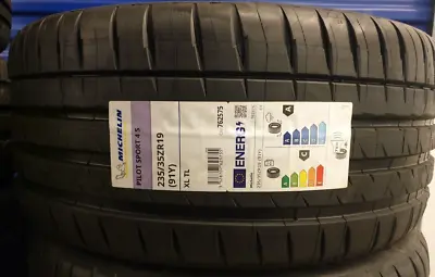 Brand New Michelin Pilot Sport 4s 235/35/19 235 35 Zr19 Xl 91y Uhp 235 35 19 C+a • $236.40
