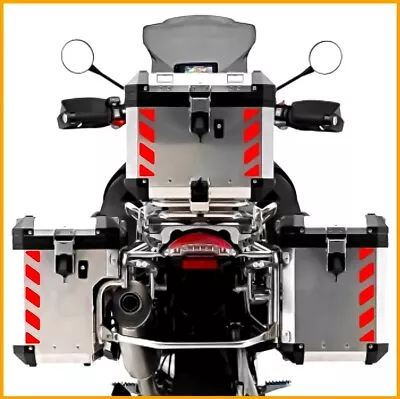 REFLECTIVE DECALS - BMW R 1200GSA ADVENTURE Chevron Safety Stickers For Panniers • $20