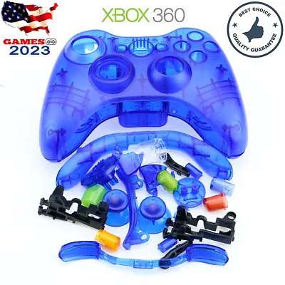 $13.83 • Buy Custom Full Shell Cover Buttons Mod Replacement For Xbox 360 Wireless Controller