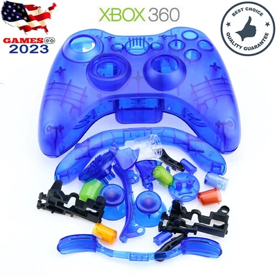 Custom Full Shell Cover Buttons Mod Replacement For Xbox 360 Wireless Controller • $14.56