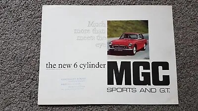 Mg Mgc Sales Brochure 1967 • $87.06