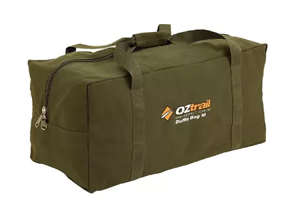 $42.95 • Buy OZTRAIL XL CANVAS DUFFLE BAG Luggage Overnight Travel Carry Extra Large