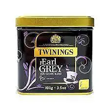 Twinings Loose Earl Grey Tea 100g Tin Pack Of 1 Or 6 Tins • £9.99