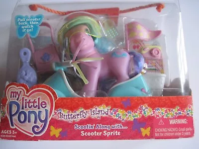 My Little Pony G3 Butterfly Island Scootin' Along W/ Scooter Sprite! Vintage Toy • $55.05