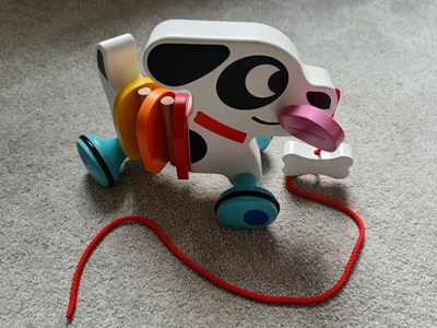 £4.49 • Buy John Lewis Wooden Pull-Along Dog