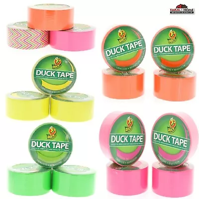 Duck Tape Neon Adhesive Duct Tape 1.88  X 15yds ~ New • $18.95