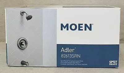 MOEN Adler Single-Handle 4-Spray Tub And Shower Faucet Brushed Nickel • $64.99