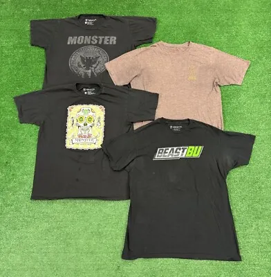 Lot Of 4 Monster Energy Mens T Shirts Size XL • $45