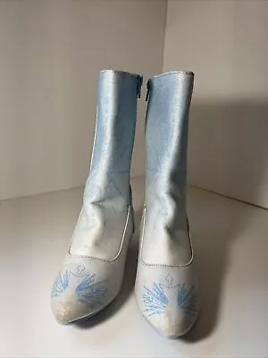 Disney Frozen Elsa Kids' Dress-Up Boots - Disney Store US 13/1 Used • $15