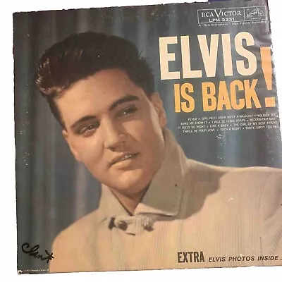 Elvis Is Back Vinyl - Elvis Presley • $21