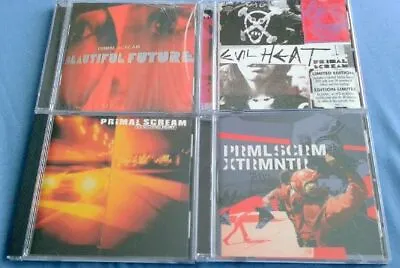 Primal Scream-4cd+dvd Collection-evil Heat-ltdvanishing Pointxtrmntrbeautiful • $21.99