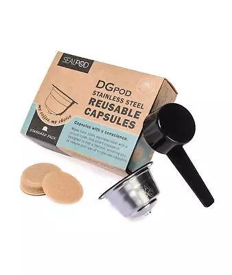 SEALPOD Reusable Coffee Pods For Nescafe Dolce Gusto Durable Stainless Steel... • $41.15