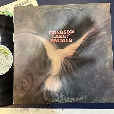 Emerson Lake & Palmer – Self Titled 1st 1971 Cotillion SD 9040 LP VG Lucky Man • $5.01