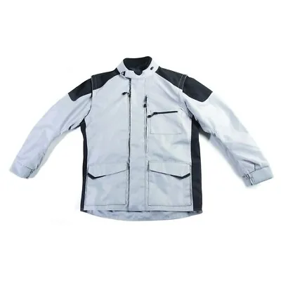 Motonation Lobito Off Road Textile Motorcycle Jacket LARGE Gray Moto Touring • $69.95