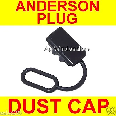 $1.96 • Buy DUST CAP COVER BLACK ANDERSON PLUG 50 AMP DUAL BATTERY 50a