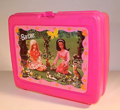 Barbie - With Pets - Vintage Plastic Lunchbox • $18