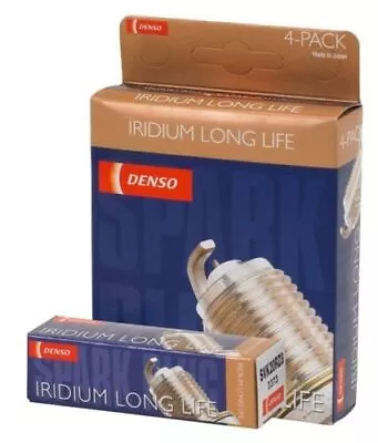 4 Pack Spark Plugs Denso Iridium Long Life For 2012-2015 HONDA CIVIC L4-1.5L • $105.05