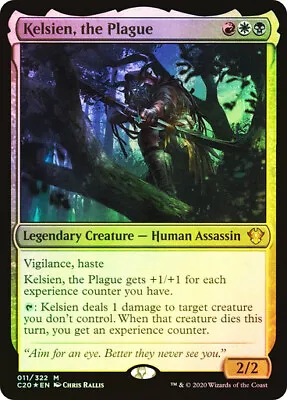 FOIL Kelsien The Plague ~ Commander: Ikoria [ NearMint ] [ Magic MTG ] • £2.48