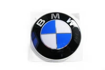 New Genuine BMW E31 E32 E34 E36 E38 E39 E46 E52 Front Hood BMW Badge Emblem OEM • $101.66