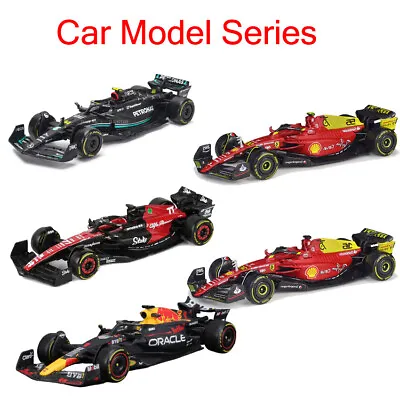 1:43 Bburago Model Car 2016-2023 F1 Red Bull Mercedes Ferrari Hamilton Diecast • $26.28
