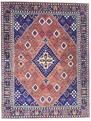 Large Handmade Tribal Farmhouse Boho Decor 9X12 Oriental Rug Dining Room Carpet • $1921.36