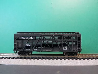 N - Atlas - 40' Wood Stock Car Rio Grande D&RGW 39498  MM Couplers   LN • $7.99