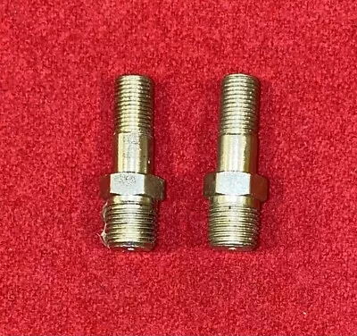 Schrader Valve Stainless 1/8” NPT 1 3/8” Long  2 Pack • $14.50