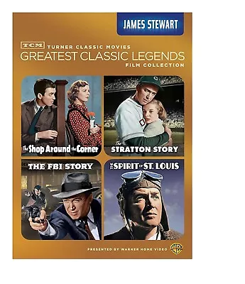 JAMES STEWART COLLECTION - 4 Classic Films (4 DVD Set 2012) **NEW** • $16.99