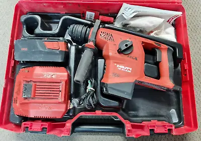 Hilti TE30 A36 AVR 36 Volt Cordless SDS Hammer Drill Battery & Charger Kit • $649