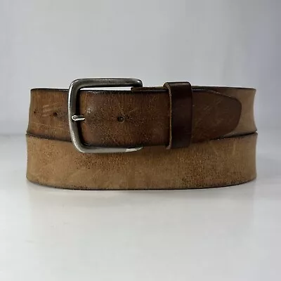 Levi's Brown Genuine Leather Work Belt - Men's Size 38 • $14.40