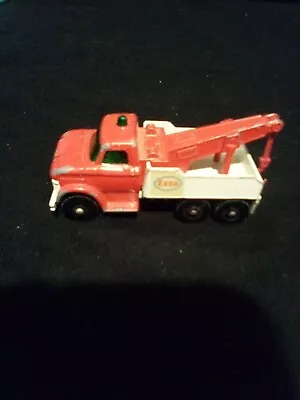 Vintage 1968 Matchbox/Lesney No.71 Ford Red/White Heavy Wreck Truck Toy  • $20