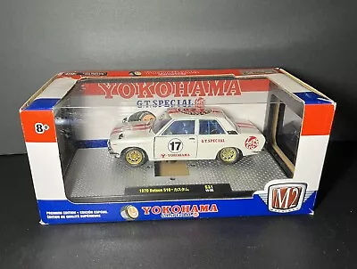 M2 MACHINES 2019 Yokohama 1790 Datsun 510-Japan S31 19-20 1:24 Diecast • $12.50