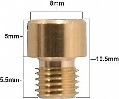 Genuine Mikuni Carburetor Large Thread Round Size 65 Main Jet VM11/22/65 • $4.95