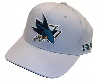 $15 • Buy CCM San Jose Sharks Structured Flex Hat