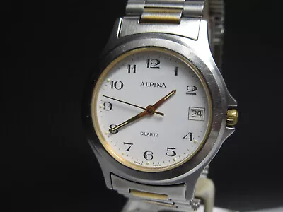 N129 ⭐⭐Vintage   Alpina   Quartz Watch ⭐⭐ • $53.31