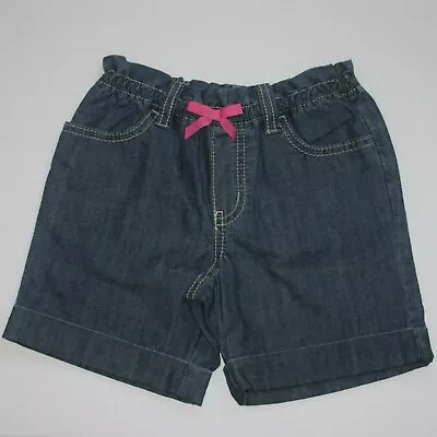 Gymboree Butterfly Blossoms Girl's Bow Pocket Chambray Shorts Size 5 NWT • $12.99