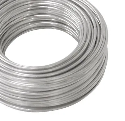 10 Ga-25 Ft Coil Pure Aluminum Armature Wire Jewelry Making Metal Wrap Soft • $13.25