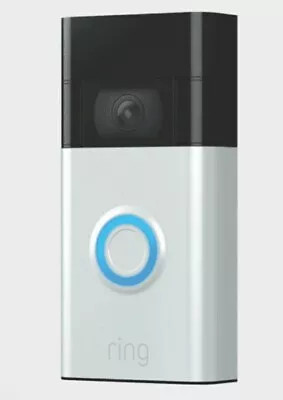 Ring Video Doorbell 2nd Gen 1080p HD - Satin Nickel • $149.95