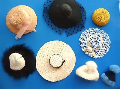 Vintage Barbie Lot Of Repro Or Handmade Hats • $27.06