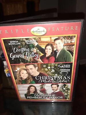 Christmas At Grand Valley/ Maid To Order/ Pemberley Manor DVD Hallmark  • $7.95