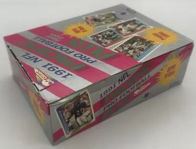 Complete With 36 Unopened Packs / 1991 NFL Pacific Pro Football Plus Cards • $9.95