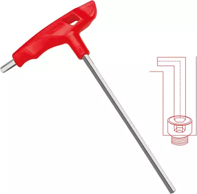 4Mm T Handle Allen Wrench Set MetricCr-V Heavy Duty Hex Key Set With Long Arm • $9.53