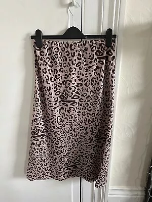 Patterned Midi Skirt Nasty Gal Size 10 • £5