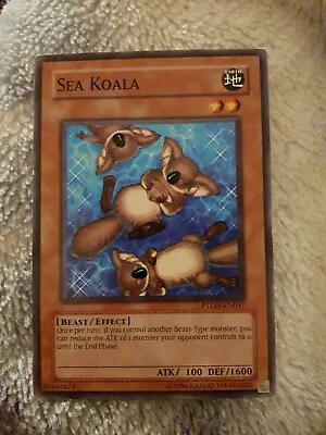1x YuGiOh TCG Sea Koala PTDN EN037 Trading Card Game • £1