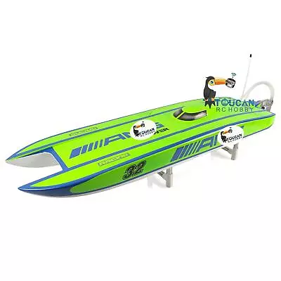 DTRC E32 Fiber Glass Green Electric Racing PNP RC Boat Model W/ Motor Servo ESC • $645.95