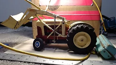 Vintage  Ford 4040 Industrial Diesel Excavator/ Front End Loader Tin Toy RC • $42.89